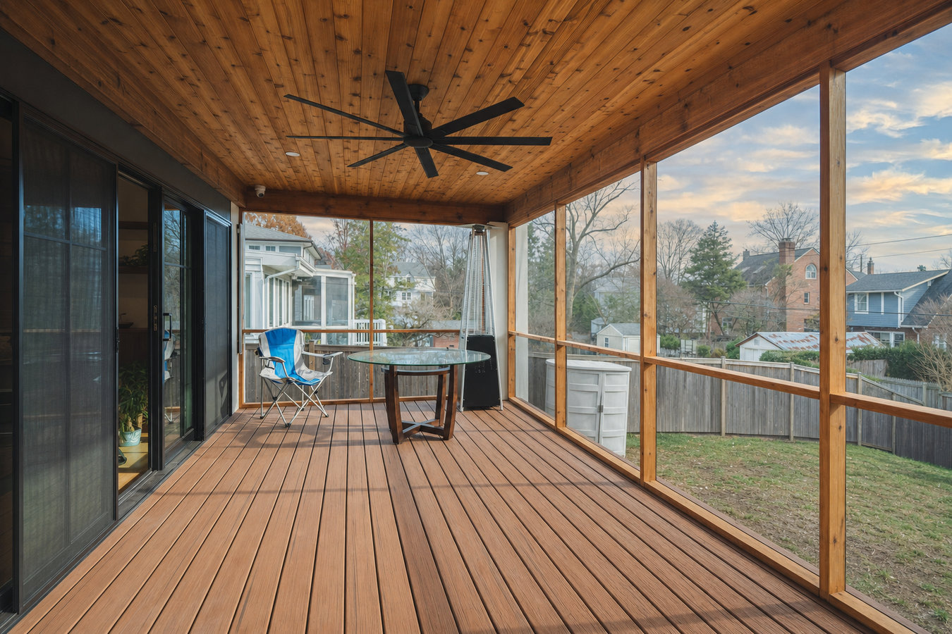 Screened-in porches and screened decks in Duarte, CA